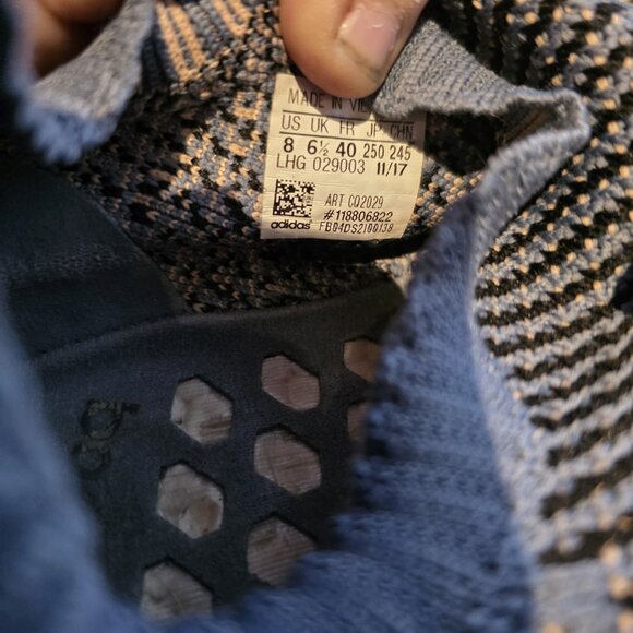 CQ2029 Adidas NMD R1 STLT Primeknit Steel Women's Size 8 Shoes - Picture 9 of 9